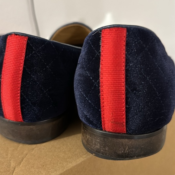 Del Toro Blue Suede Loafers Size 13 Made in Italy - Picture 5 of 7